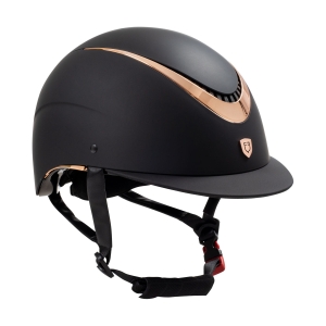 Kask EQUESTRO "Galaxy" black/rosegold