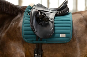 Czaprak Lauria Garrelli "Livigno Elegance" AW2024 ciemny zielony