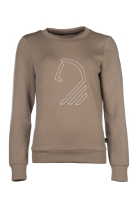 Bluza Lauria Garrelli "Amalfi Horse Head" SS2025 szarobeżowa