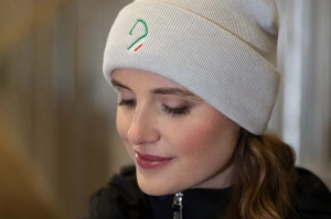 Czapka zimowa Lauria Garrelli "Livigno" AW2024 szaro kamienna
