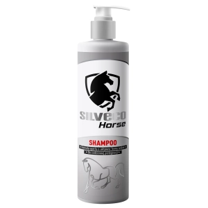 Szampon dla koni z problemami skórnymi SILVECO "Horse Shampoo" 1l 24h