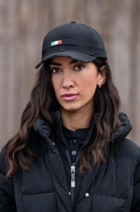 Czapka z daszkiem Lauria Garrelli "Livigno" AW2024 czarna