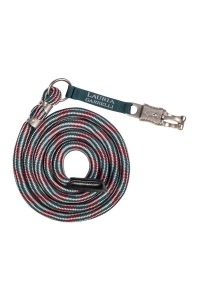 Uwiąz z bezpiecznym karabińczykiem Lauria Garrelli "Livigno" AW2024 ciemny zielony