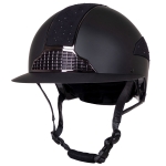 Kask QHP "Ohio Polo Visor" czarny