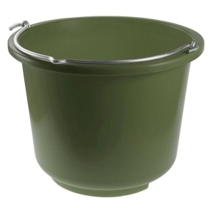 Wiadro KERBL 12l oliwkowe