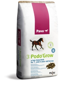 Granulat dla odsadków i młodych koni Pavo "Podo Grow" 20kg 24h