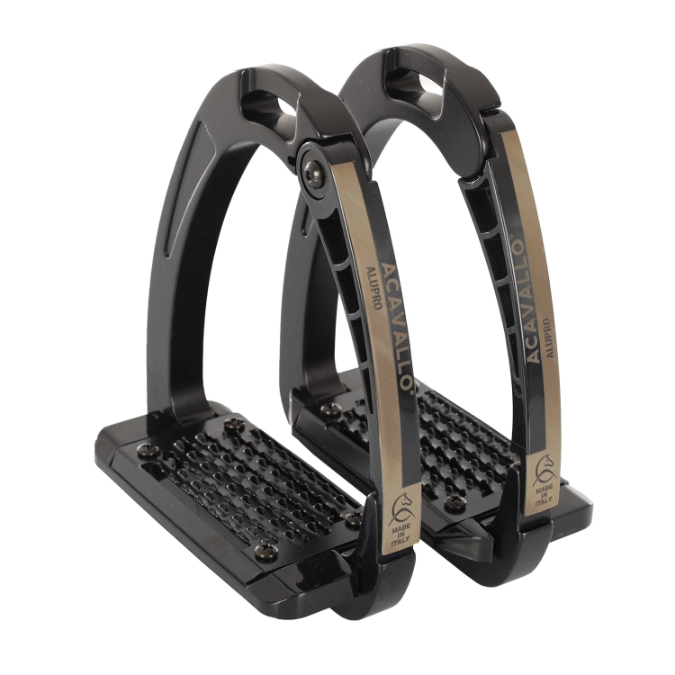 ACAVALLO-strzemiona-Arena-Alupro-total-black