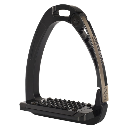 ACAVALLO-strzemiona-Arena-Alupro-total-black