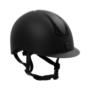 Kask EQUESTRO "Azael" black/black shiny