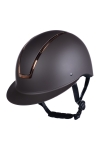 Kask HKM "Lady Shield" brązowy/rosegold