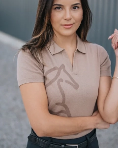 Koszulka FAGER "Blake Polo" latte