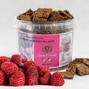 Ciastka Końska Cukierenka "JMSHorse Treats" Malinka 2 litry