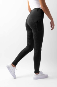 Bryczesy legginsy damskie Horze "Dea" black 24h
