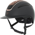 Kask jeździecki Covalliero Elite Polo Rose Gold.jpg