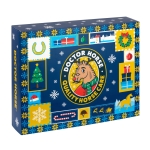 Kalendarz adwentowy DOCTOR HORSE "Renifer" niebieski