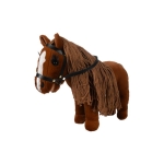 Zabawka konik HKM "Cuddle Horse" brązowy
