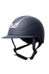 Kask HORZE "Arix II Crystal" dark blue/dark blue