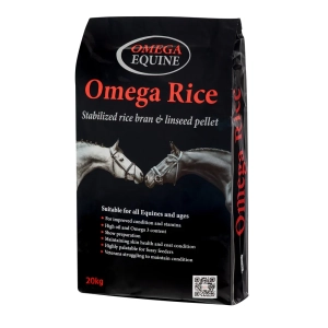Otręby ryżowe OMEGA EQUINE "Rice" 20 kg