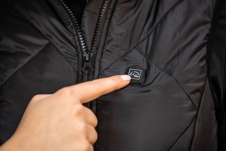 Kamizelka z funkcją grzania HKM Slimline Style czarna