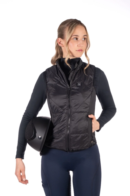 Kamizelka z funkcją grzania HKM Slimline Style czarna