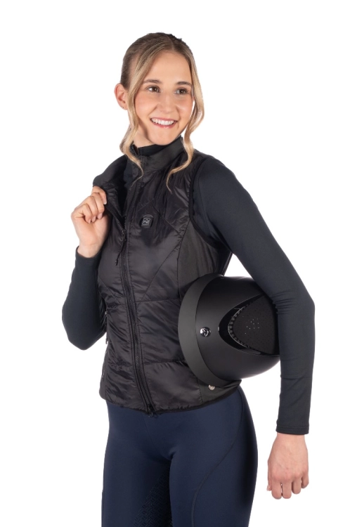 Kamizelka z funkcją grzania HKM Slimline Style czarna