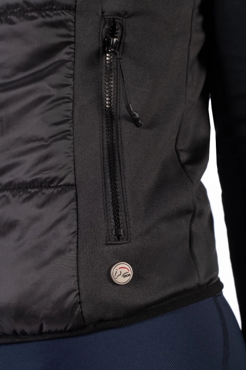 Kamizelka z funkcją grzania HKM Slimline Style czarna