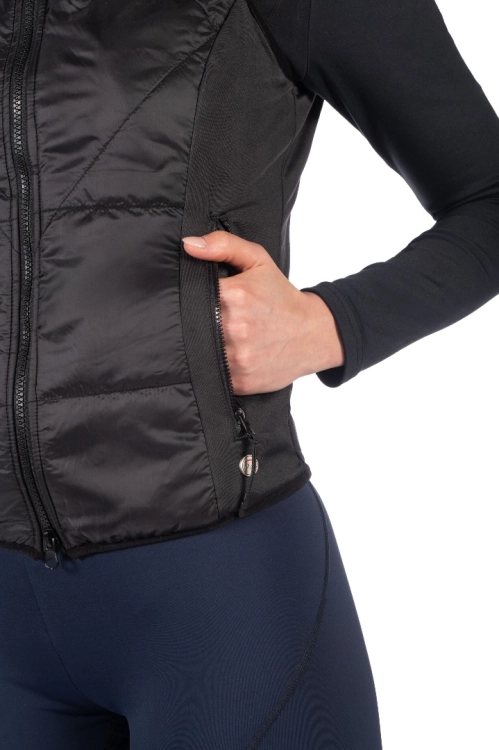 Kamizelka z funkcją grzania HKM Slimline Style czarna