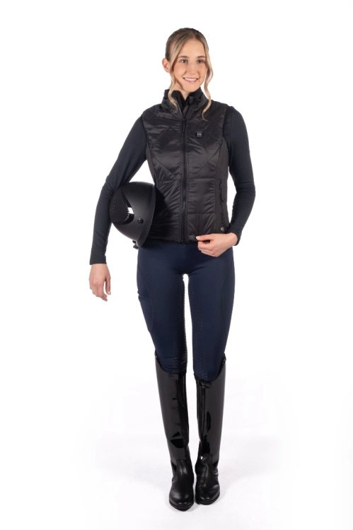 Kamizelka z funkcją grzania HKM Slimline Style czarna