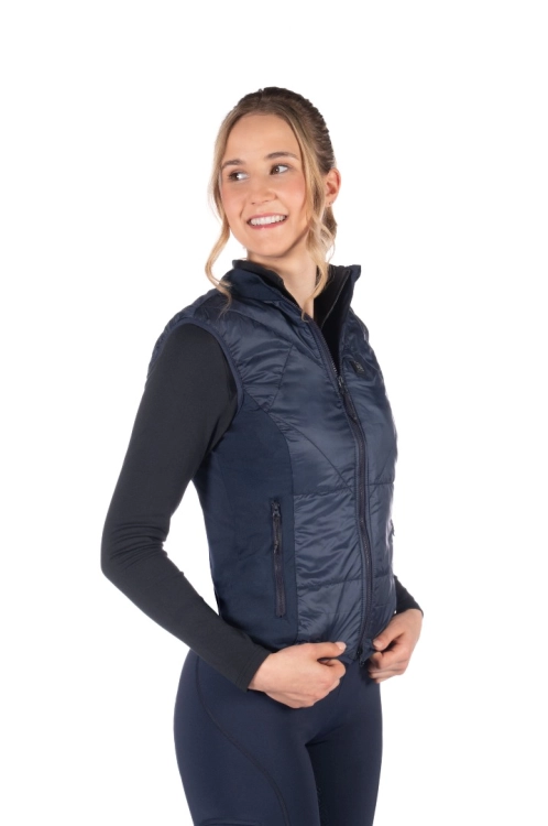 Kamizelka z funkcją grzania HKM Slimline Style granatowa