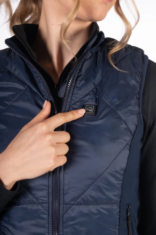 Kamizelka z funkcją grzania HKM Slimline Style granatowa