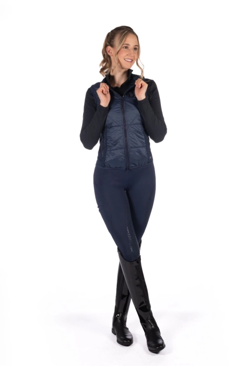 Kamizelka z funkcją grzania HKM Slimline Style granatowa