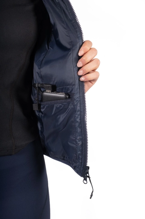 Kamizelka z funkcją grzania HKM Slimline Style granatowa