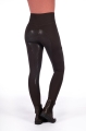 Bryczesy legginsy zimowe HKM Rio brązowe