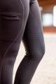 Bryczesy legginsy zimowe HKM Rio brązowe