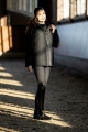 Bryczesy legginsy zimowe HKM Rio czarne