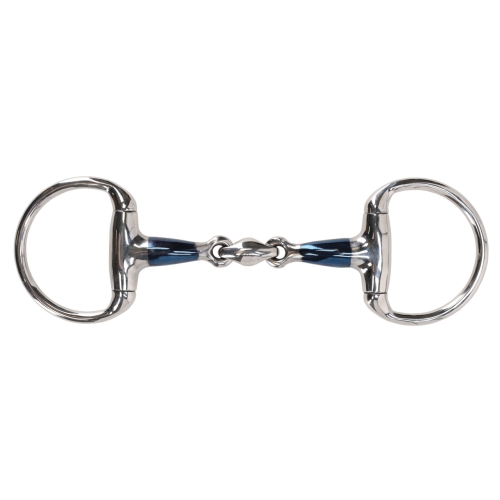 Wędzidło oliwkowe podwójnie łamane QHP Anatomical sweet iron 14mm