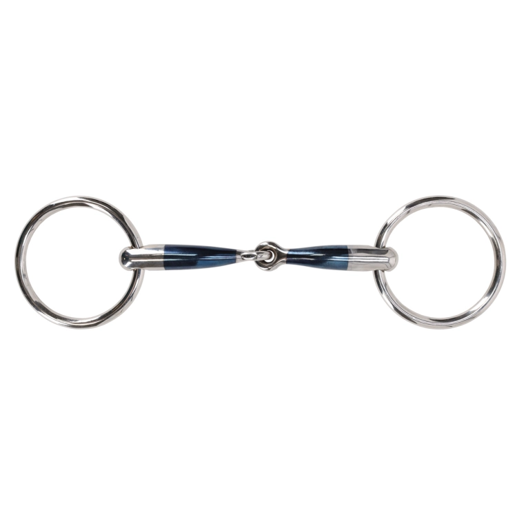 Wędzidło pojedynczo łamane QHP Anatomical sweet iron