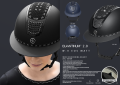Kask Fair Play Quantinum 2.0 Wide Visor Eos Matt czarny karta