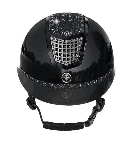 Kask Fair Play Quantinum 2.0 Wide Visor Eos Shiny czarny przód