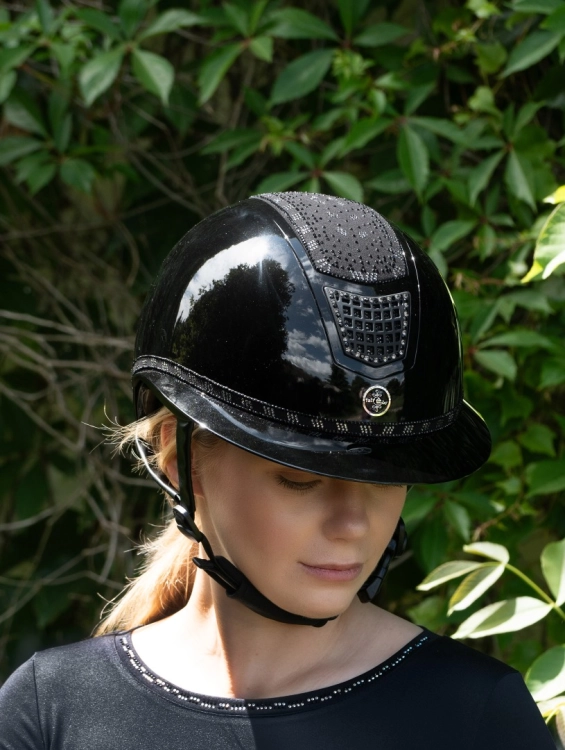 Kask Fair Play Quantinum 2.0 Wide Visor Eos Shiny czarny