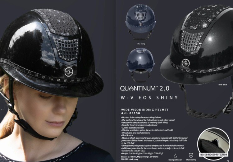 Kask Fair Play Quantinum 2.0 Wide Visor Eos Shiny