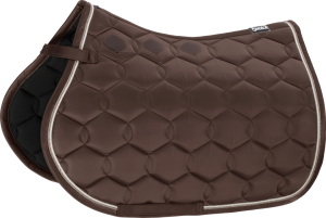 Czaprak Eskadron Basic "Glossy Wave Contrast" darkbrown