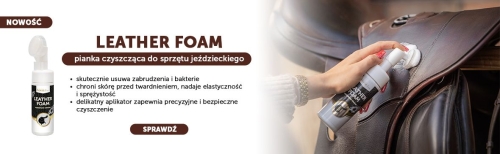 Pianka do czyszczenia skór HorseLinePro Leather Foam