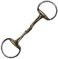 Wędzidło oliwkowe podwójnie łamane HKM Soft Contact 16 mm
