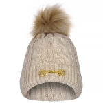 Czapka Equestrian Queen "Kehlani" AW2025 beige 24h 