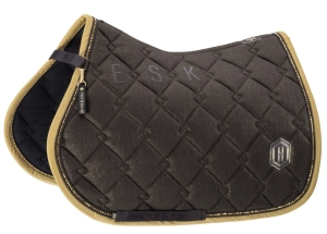 Czaprak Eskadron HERITAGE "Cotton Glitter Crystal" AW2025 black truffle 24h