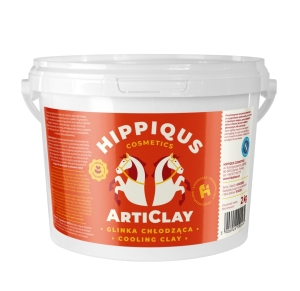 Glinka chłodząca Hippiqus Cosmetics "ArtiClay" 2kg 24h
