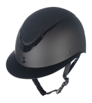 Kask HKM "Alarion Diamond" czarny czarny 24h