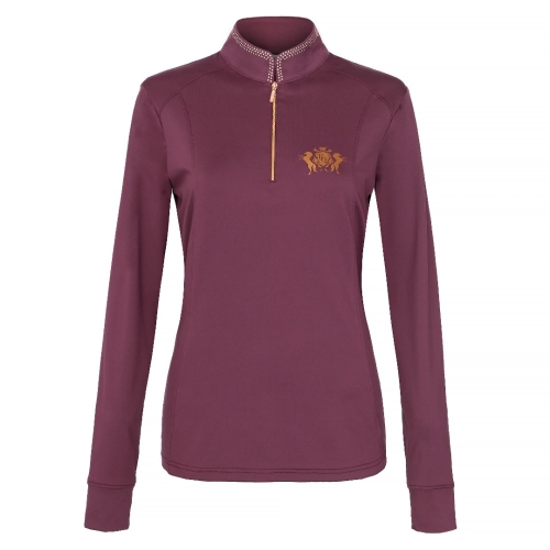 Koszulka-techniczna-Equestrian-Queen-Mackenzie-2.0-plum-1