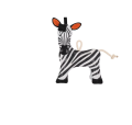 Zabawka-do-boksu-QHP-3D-zebra-3